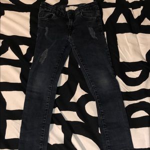 Zara girls skinny jeans